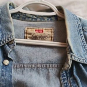 Original levi strauss denim botton up